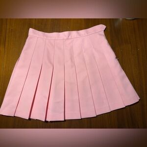 American Apparel A-Line Skirt in Soft Pink size S